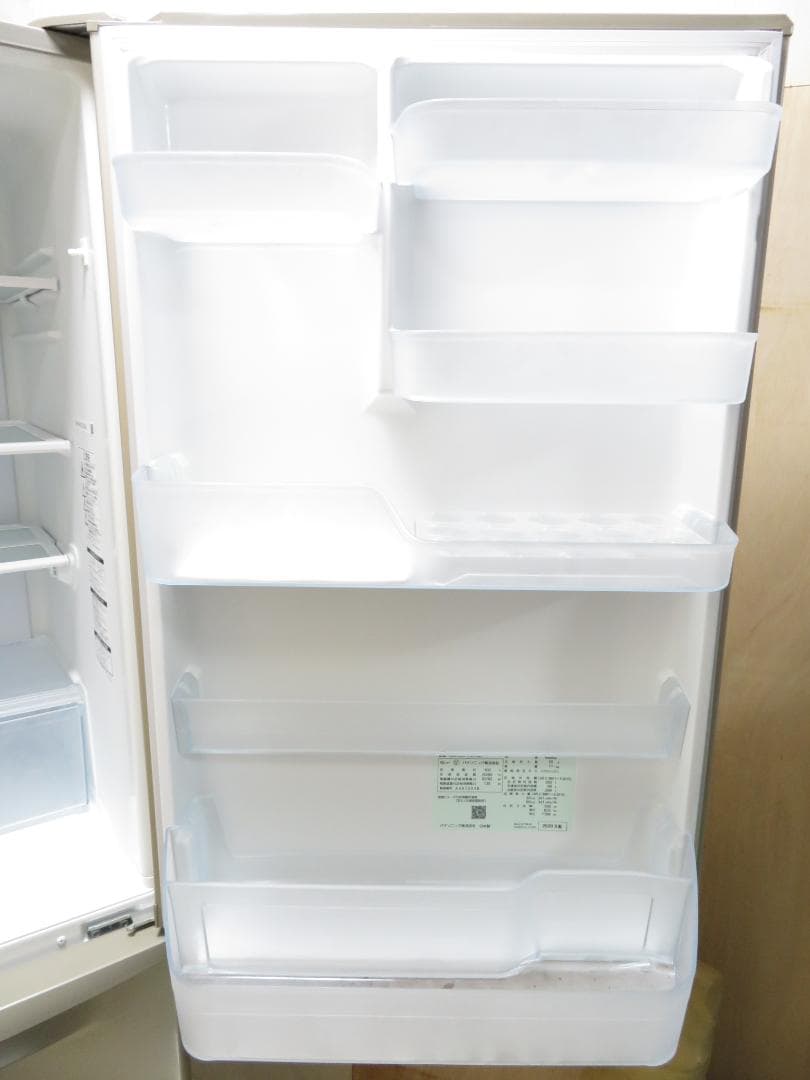 名古屋市内 近郊送料無料 パナソニック 2020年製 3ドア 冷蔵庫 365L