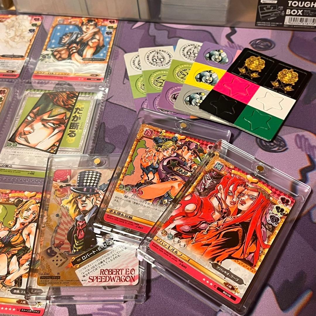 ジョジョの奇妙な冒険　アドベンチャーバトルカードABC 2300枚以上まとめ売り
