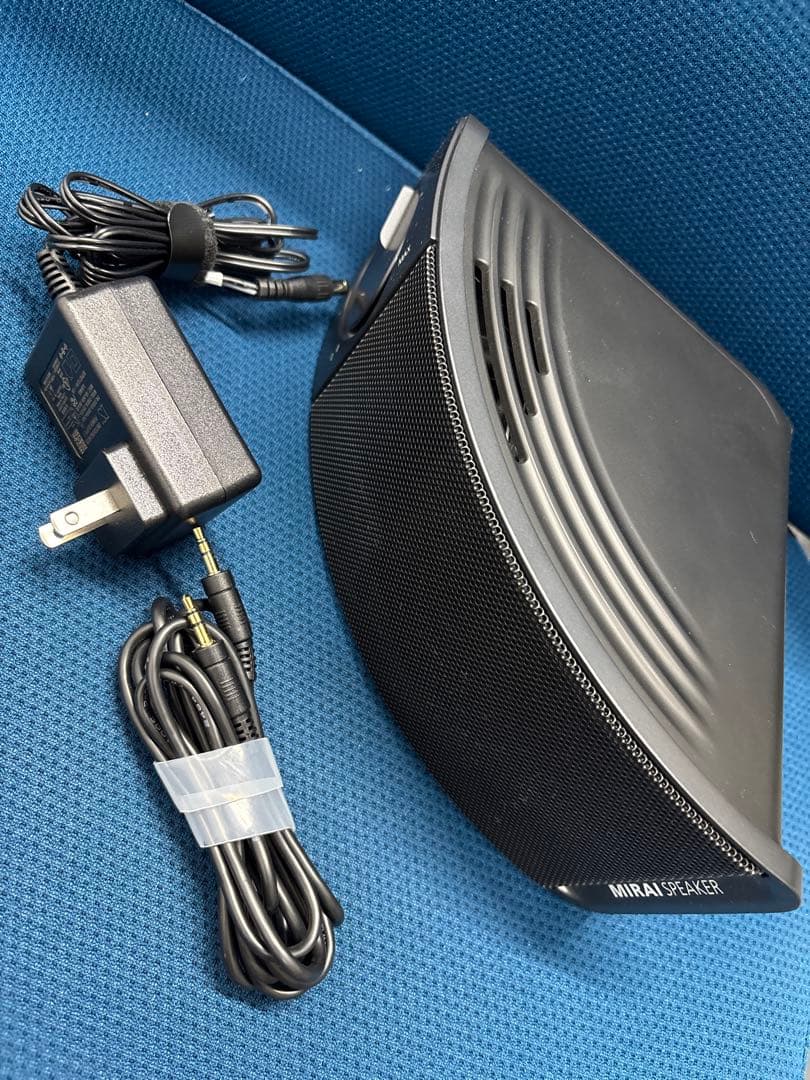 MIRAI スピーカー 本体 + アダプター + ケーブル