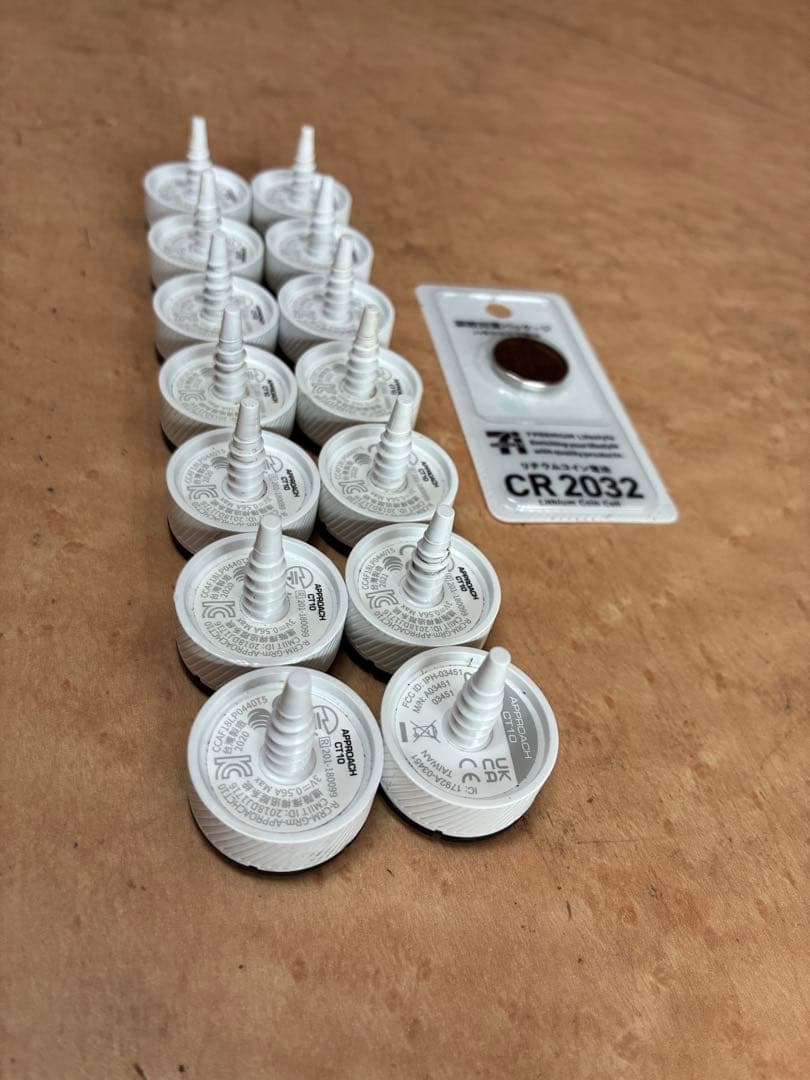 GARMIN APPROACH CT10　フルセット14個 （使用品）