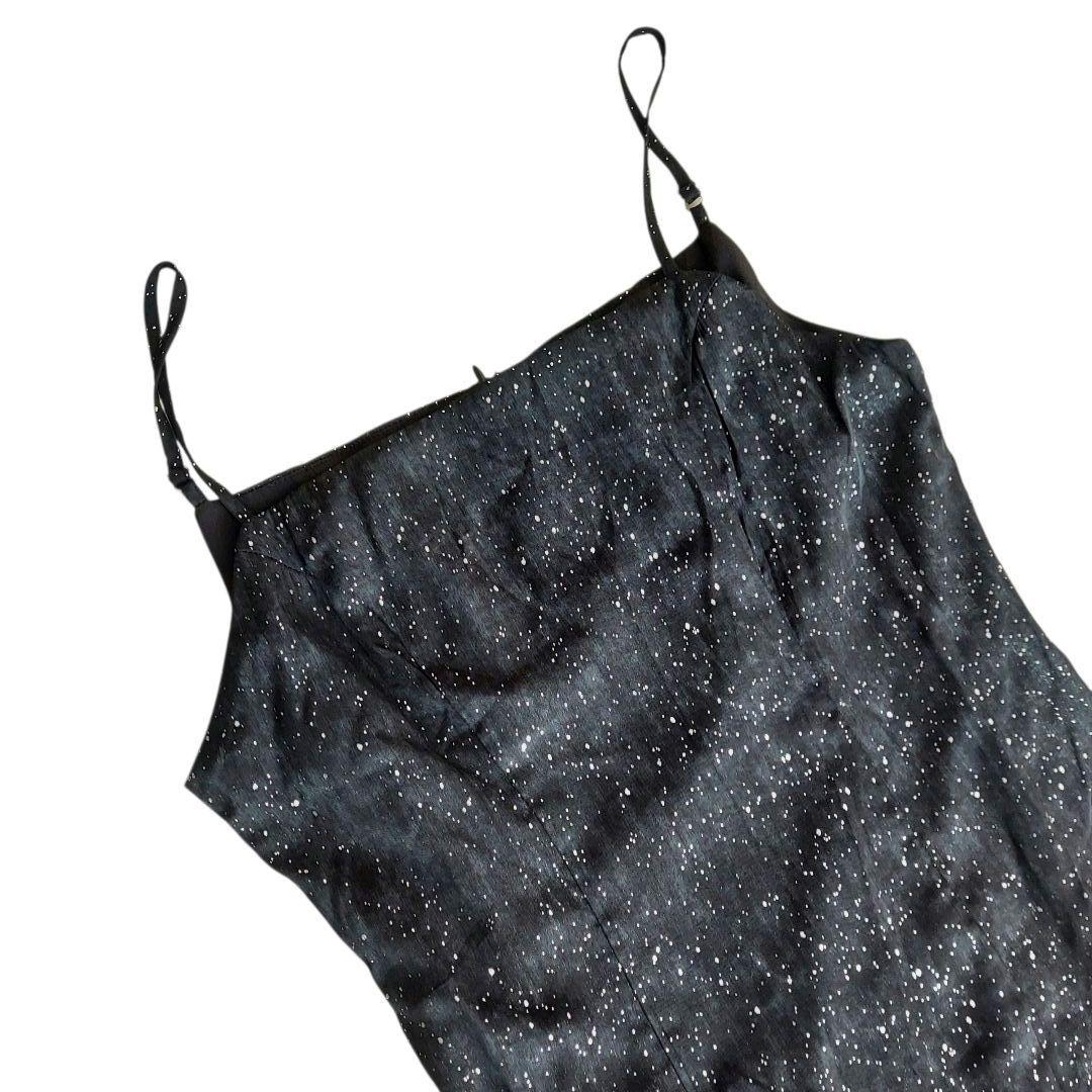 美品✨LEJA チュールフリルボレロペイントマーメイドドレスワンピース2点セット