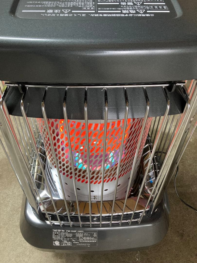 送料無料❕大型ストーブ 業務用 ダイニチブルーヒーターFM-195F⑬