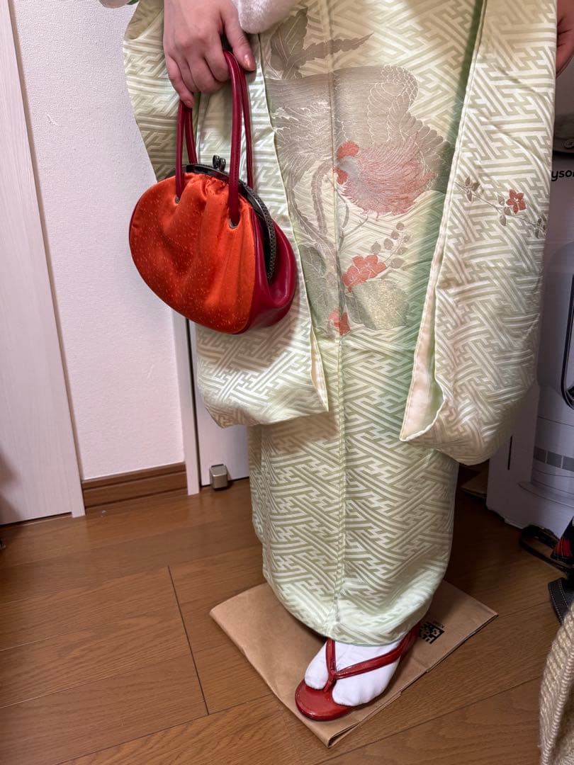 振袖フルセット◆身丈161◆豪華袋帯・長襦袢・小物一式・ショール・髪飾り付き◆