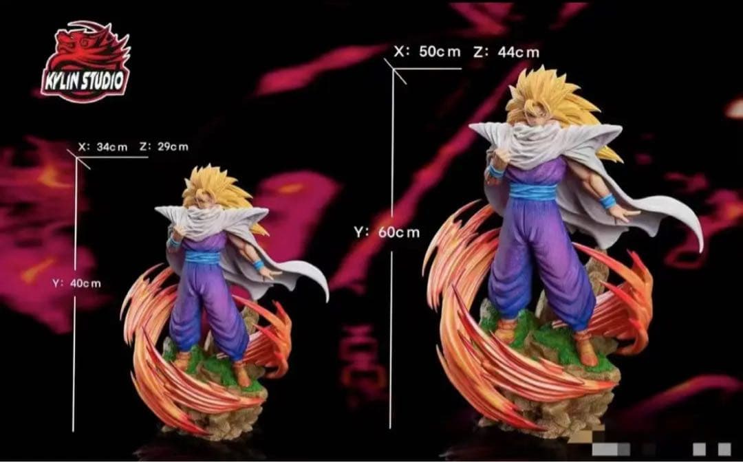 ドラゴンボール 孫悟飯 ガレキ ガレージキット スタチュー X①⑤