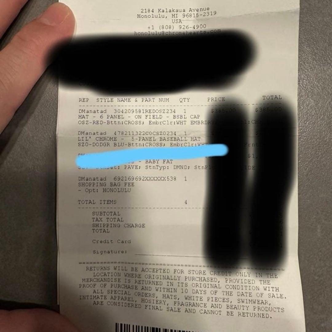 新品・正規品　CHROME HEARTS【クロムハーツ】キャップ　青　ドジャーズ