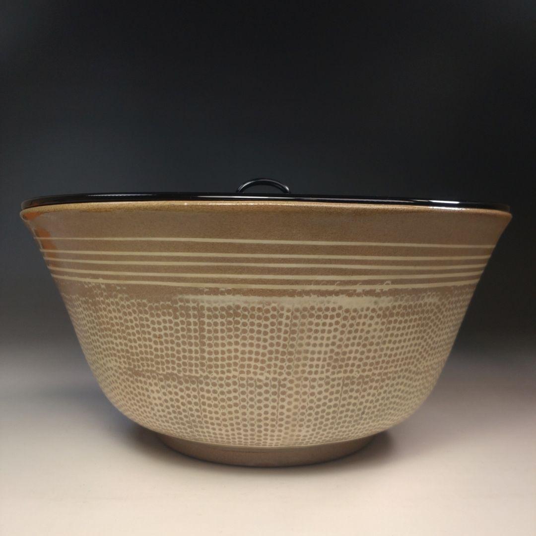 イ238 水指『慶州窯　水指　共箱』茶道具