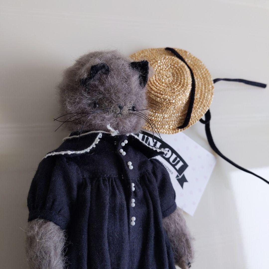 人気作家様　ぬいぐるみ　ネコ　テディベア　アーティストベア