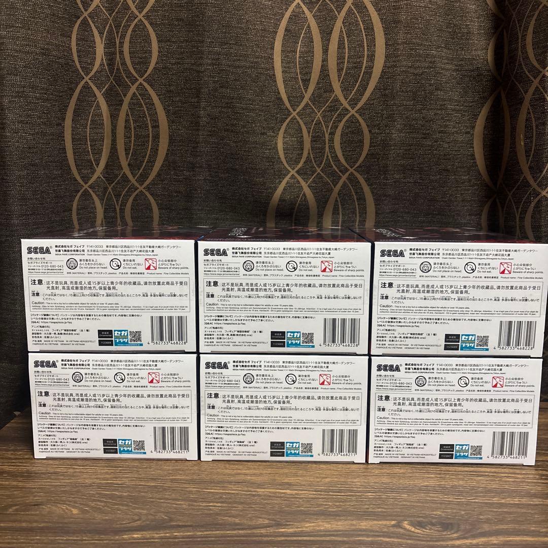 鬼滅の刃　Xross link 煉獄杏寿郎 ×3 猗窩座 ×3 フィギュア 6個