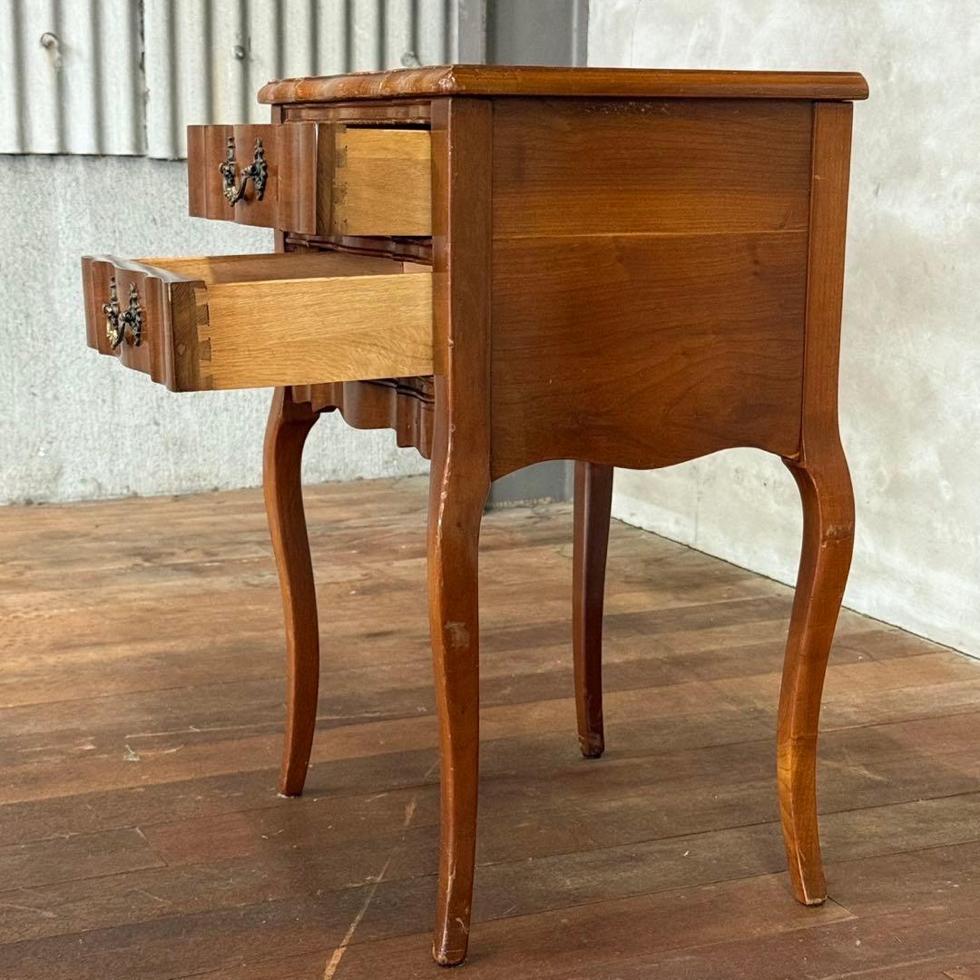 H15K5 2300 CHERRY NIGHT STAND 猫脚 ナイトスタンド