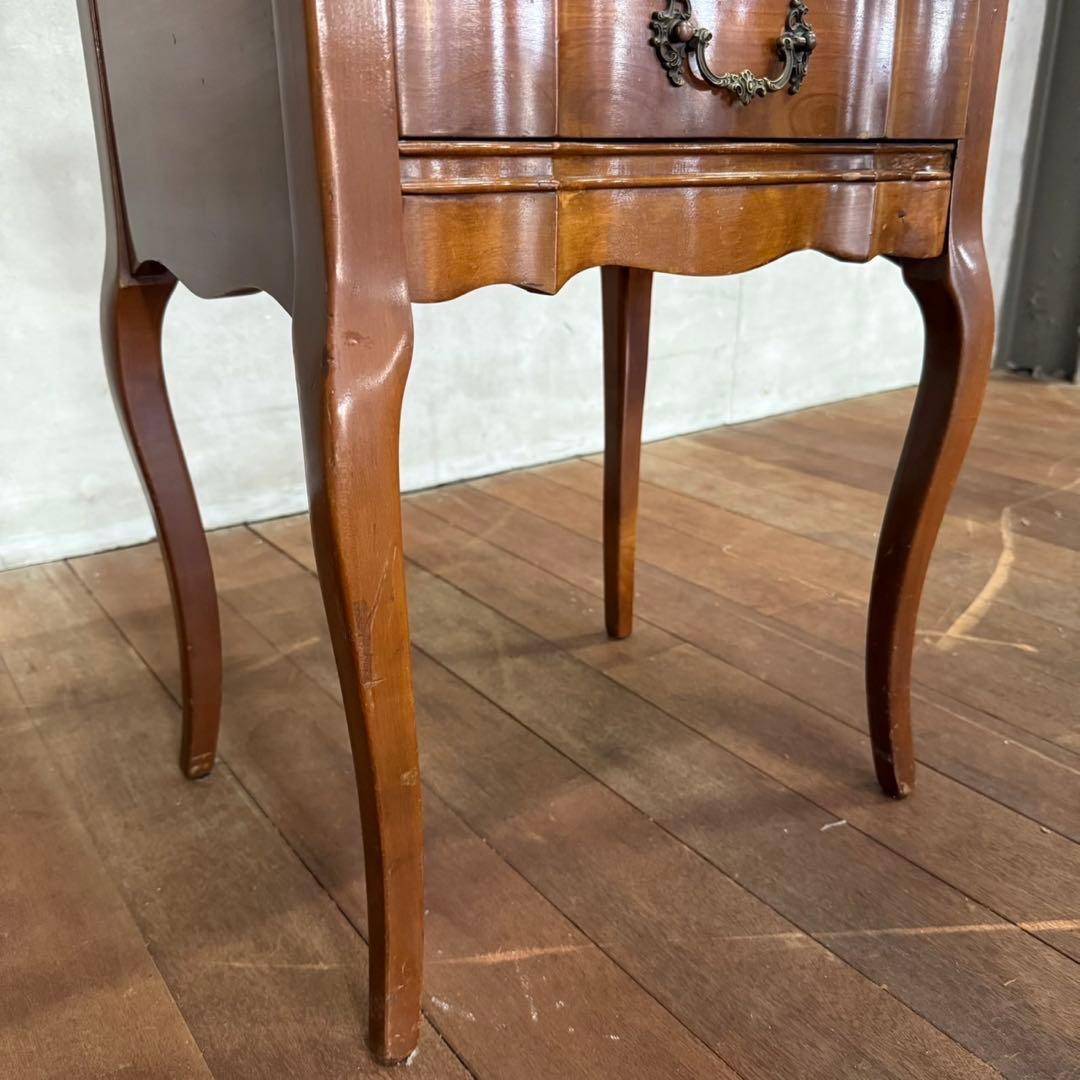 H15K5 2300 CHERRY NIGHT STAND 猫脚 ナイトスタンド