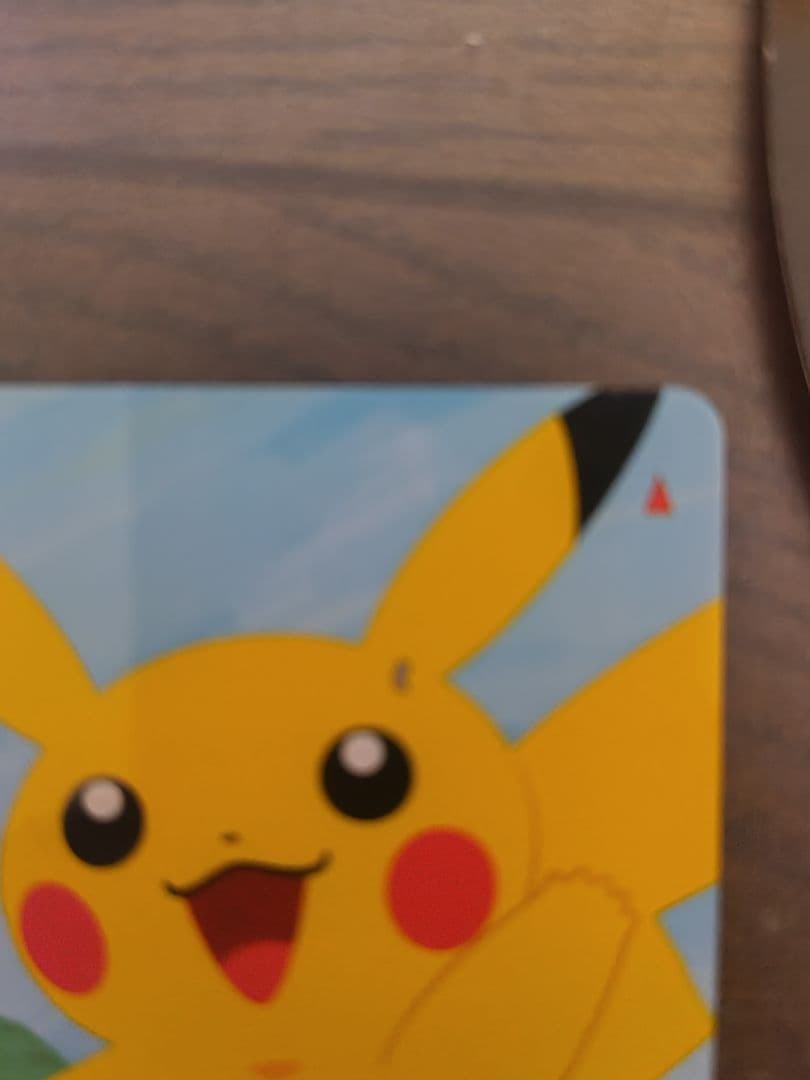 ピカチュウ　記念ICOCA　台紙付き　使用済