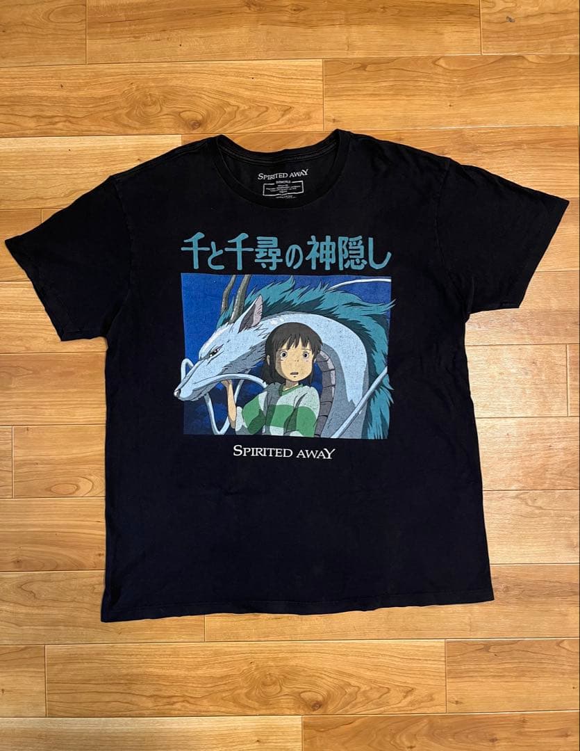 千と千尋 Tシャツ LIL UZI 着用 ジブリ 公式　黒　XL 正規品