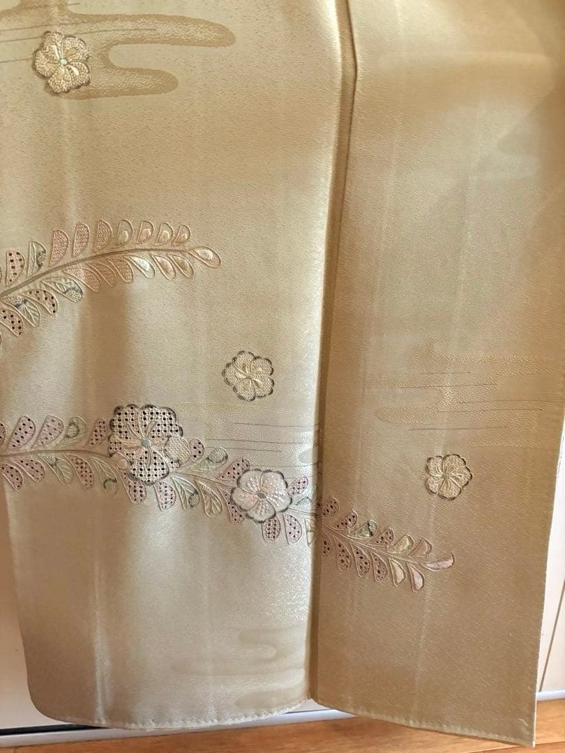 高級着物④訪問着 スワトウ刺繍