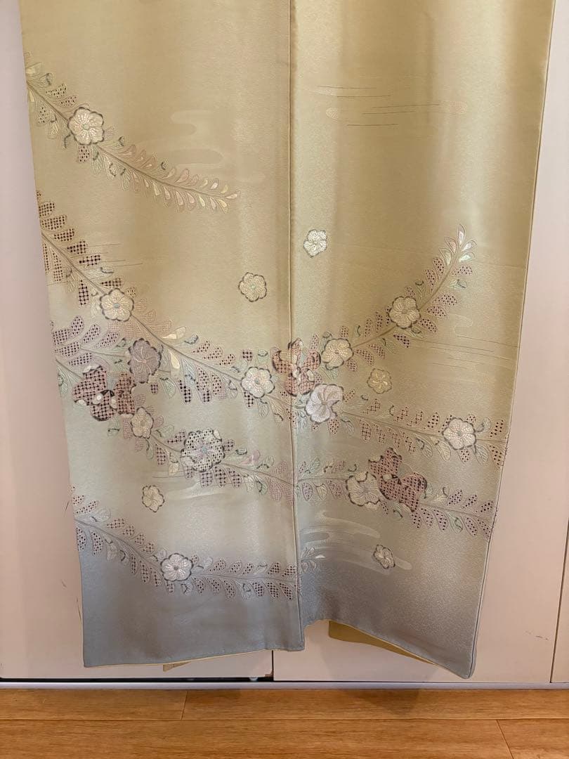高級着物④訪問着 スワトウ刺繍