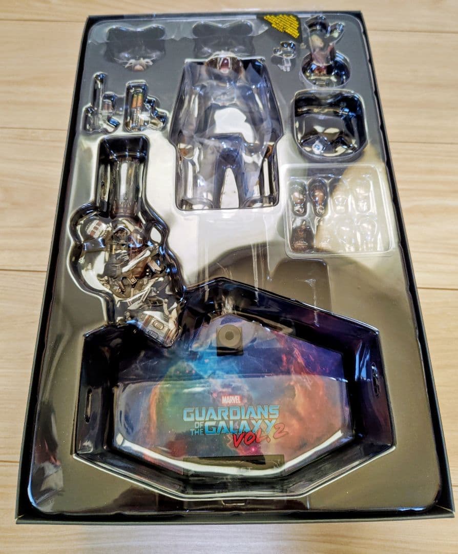 【開封美品】ホットトイズ　DX版　ロケット　ガーディアンズオブギャラクシー2