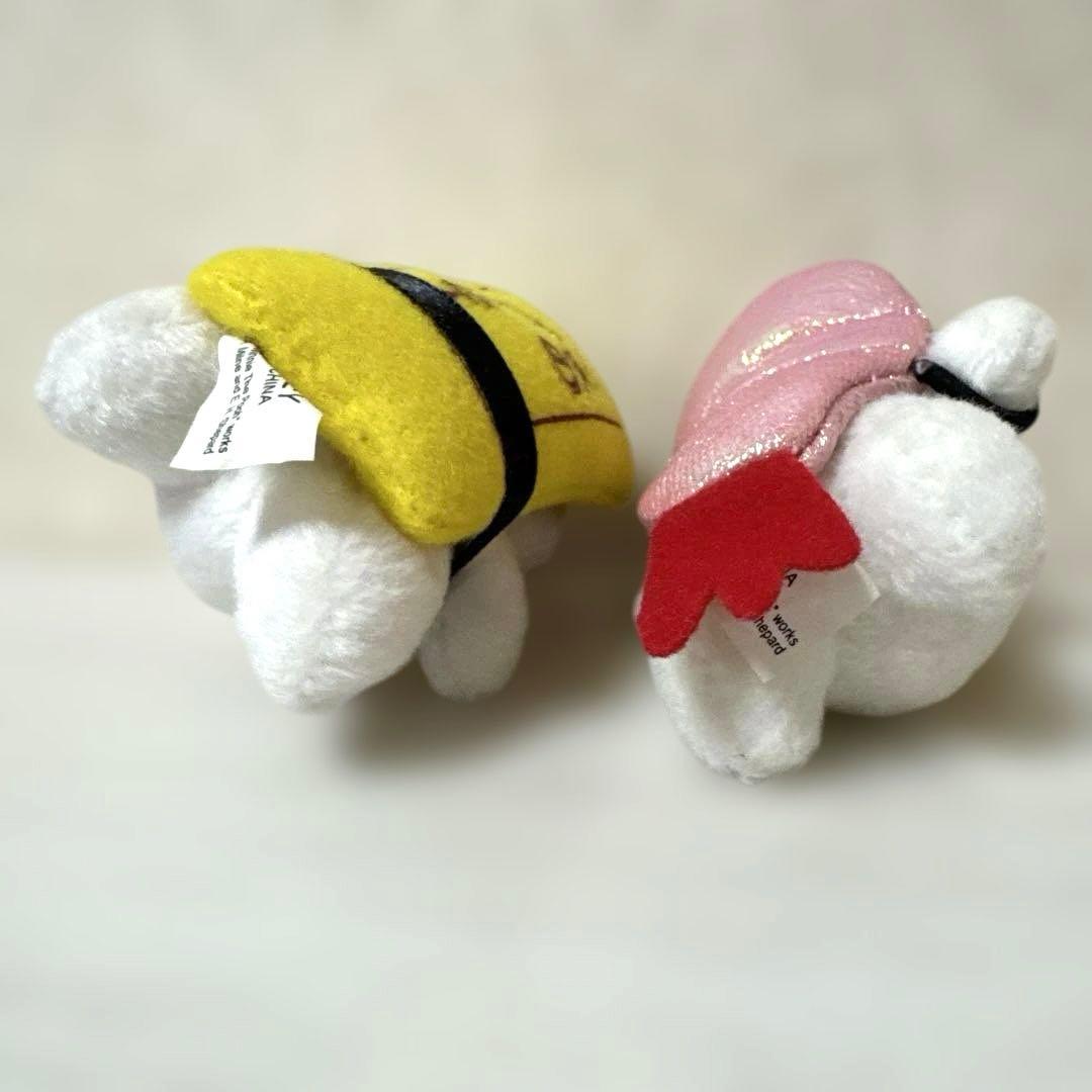 くまのプーさん　ディズニー　マスコット　キーチェーン　ぬいぐるみ　お寿司　美品