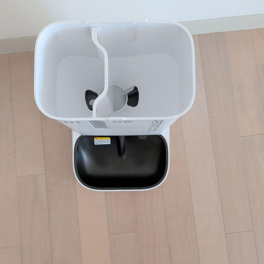 PETKIT 自動給餌器 ホワイト 2分配口　カメラ付き