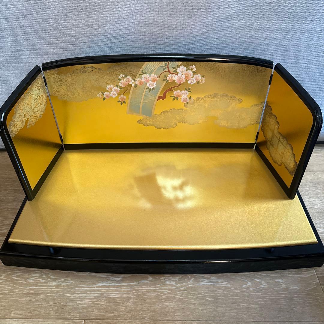 秀月　平安絵巻雛　雛人形