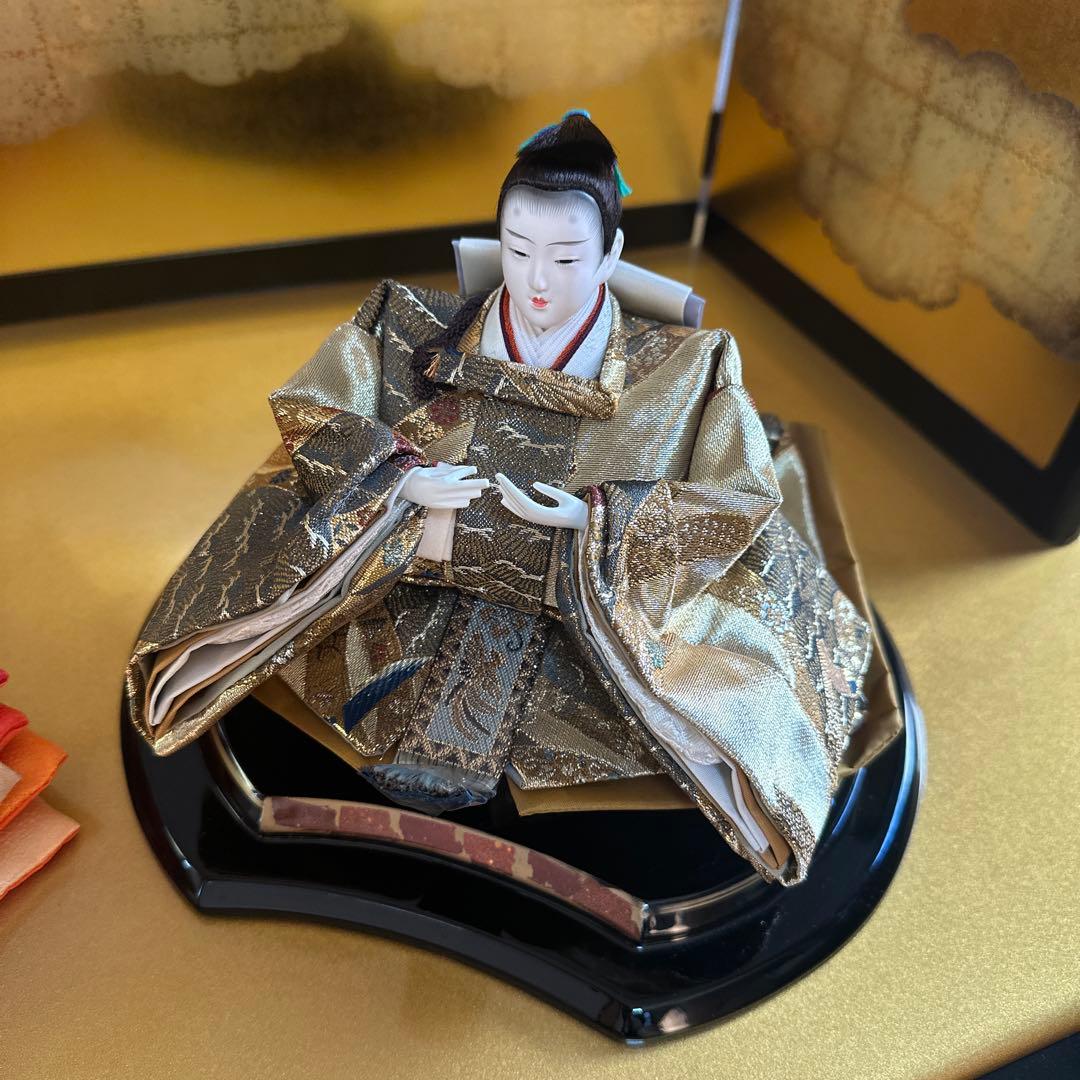 秀月　平安絵巻雛　雛人形