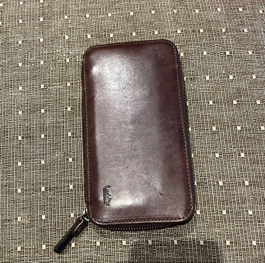 Ludditeラダイト ラウンドジップペンケース MAYA マヤ ブラウン