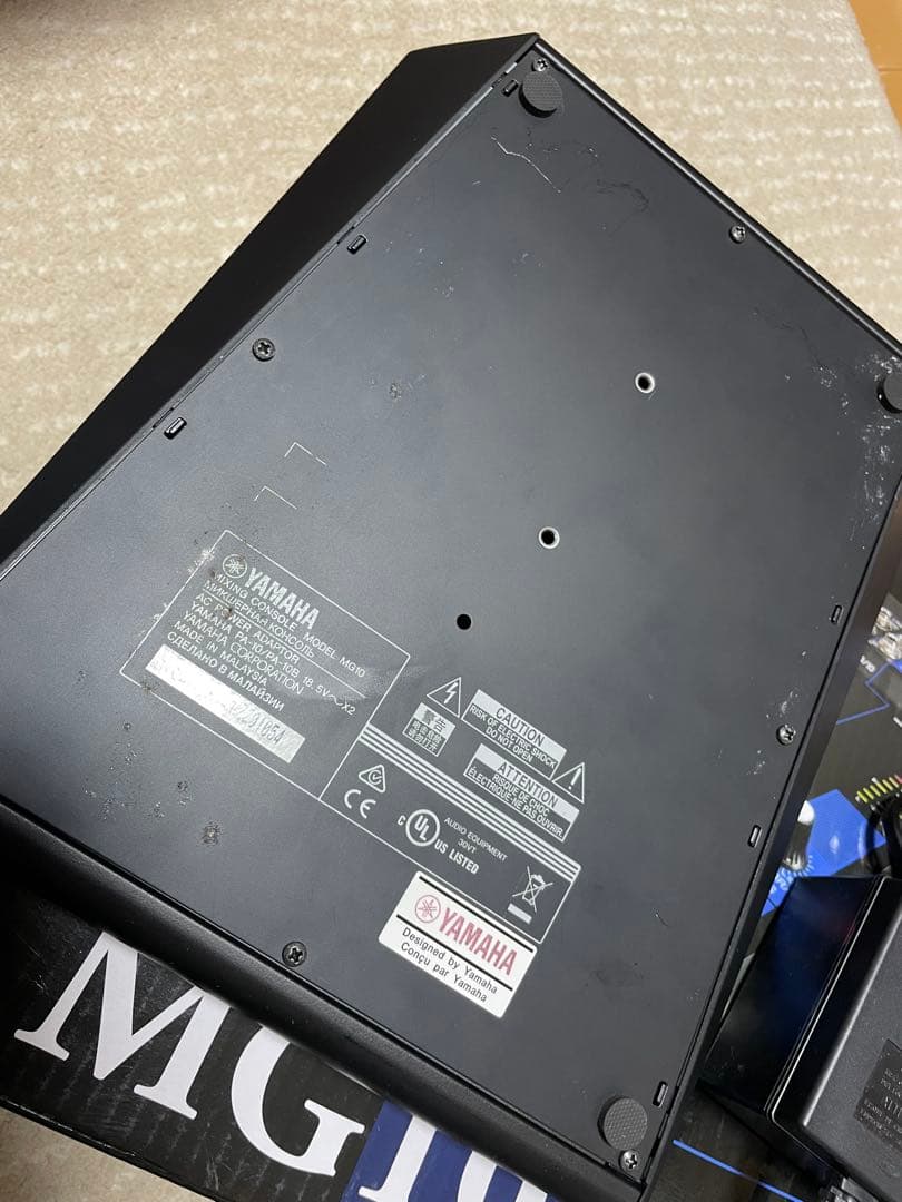 【動作確認済】YAMAHA MG10 アナログミキサー