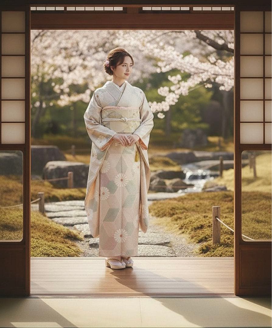 振袖セット　淡い