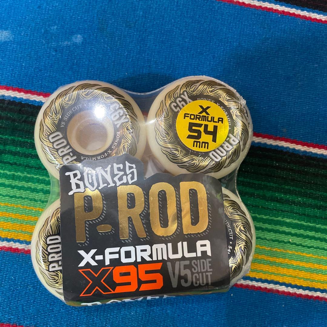 スケートボード BONES P-ROD X-FORMULA 54mm 95A