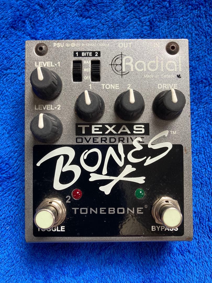 ギター Radial Texas Overdrive Bones