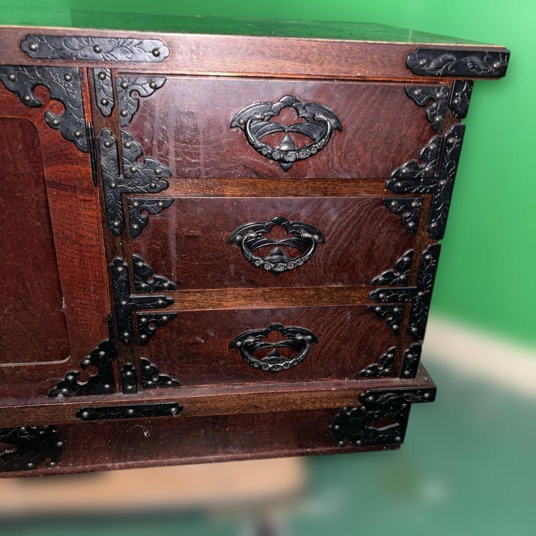 岩谷堂箪笥 総桐無垢 幅105.7cm 日本製 国産 桜木家具