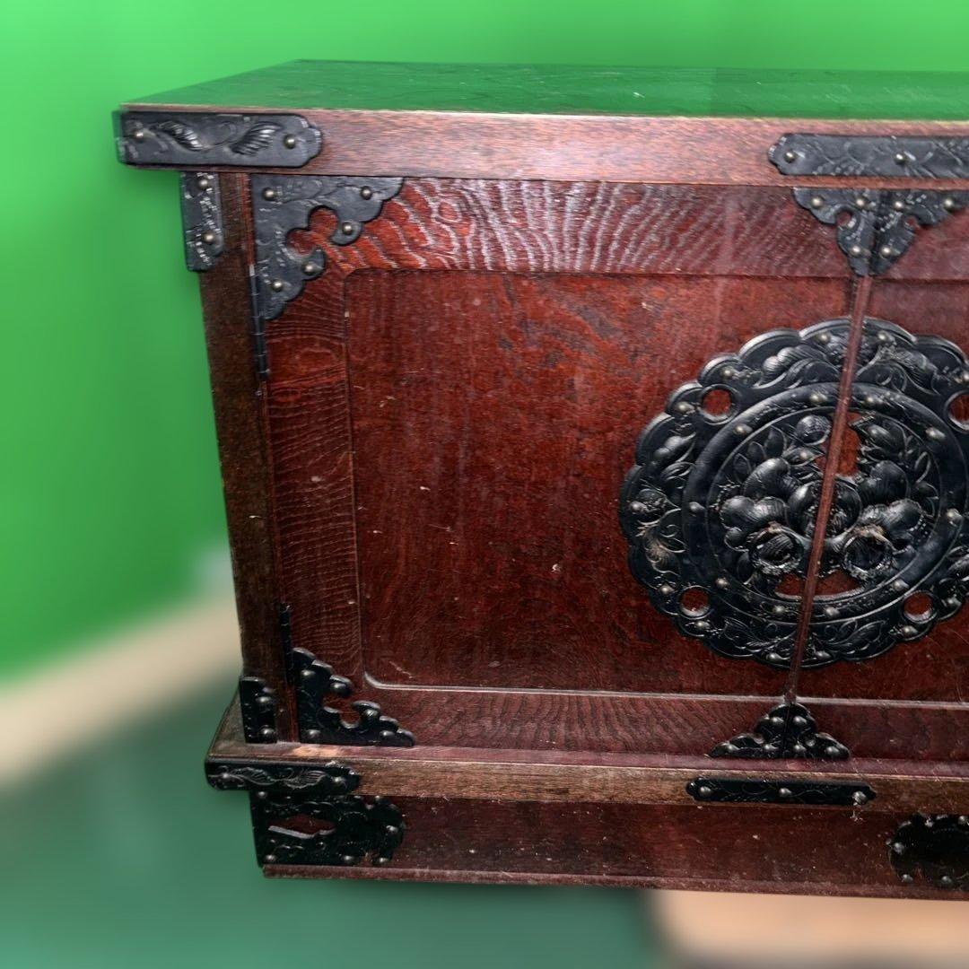 岩谷堂箪笥 総桐無垢 幅105.7cm 日本製 国産 桜木家具