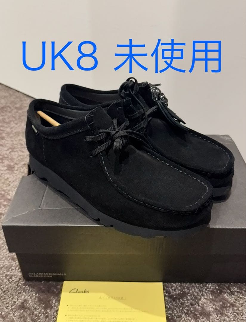 clarks ワラビー gtx GORE-TEX 黒 UK8 25,5 未使用