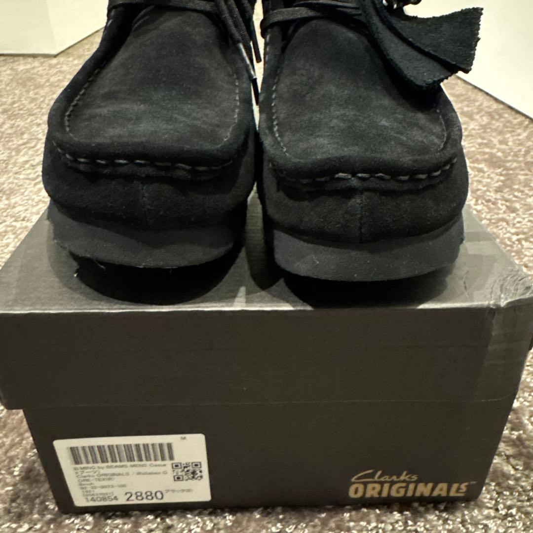 clarks ワラビー gtx GORE-TEX 黒 UK8 25,5 未使用