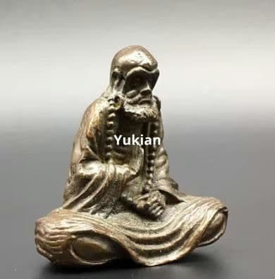 達磨祖師 置物 菩提達磨仏 銅器 装飾品 工芸品 美術品