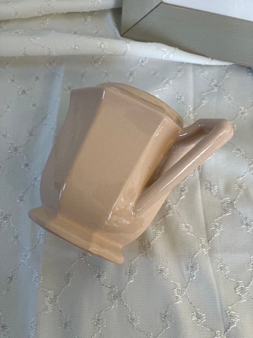 《希少》フランス　アンティーク　八角形 シュガーポット　ディゴワン　サルグミンヌ