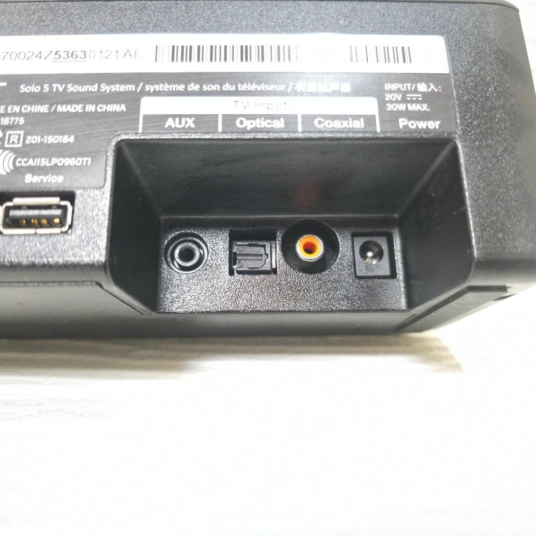 364】ボーズ BOSE Solo 5 TV sound system　②
