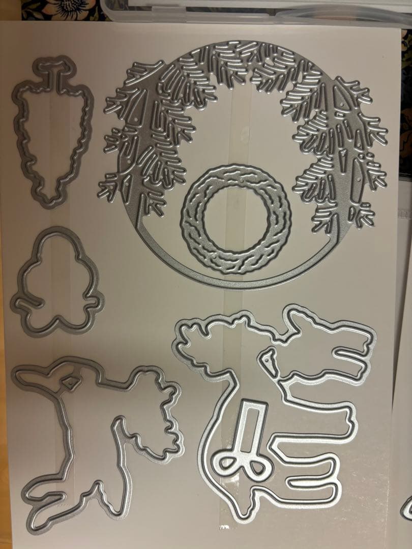 完売の品1点限り♡未使用　新作トナカイのかわいいスタンプ&ダイ　スタンピンアップ