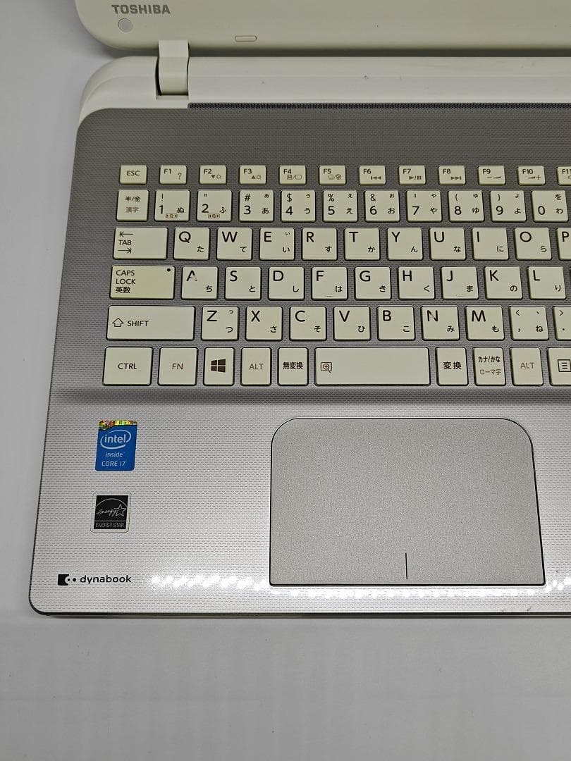 【東芝】爆速 Corei7/新品SSD128GB ノートパソコン 15.6 A6