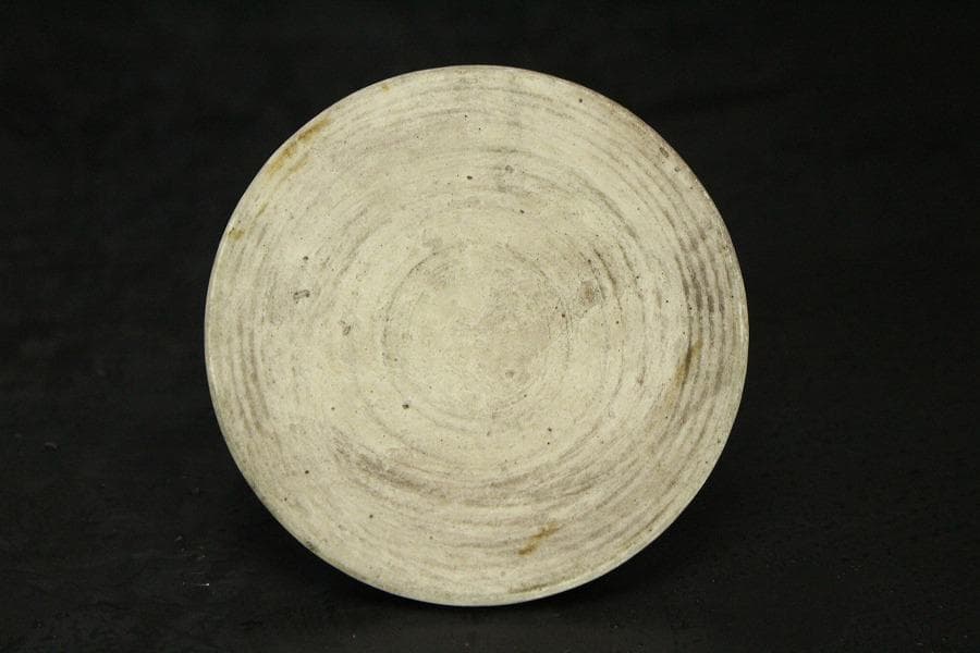 中国美術 赤絵青花 纏枝蓮花紋 壷盤 φ30.5cm(LC178)