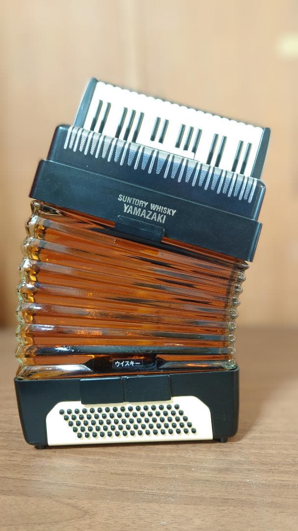 未開栓 サントリー ウイスキー 山崎 43% アコーディオンボトル 700ml