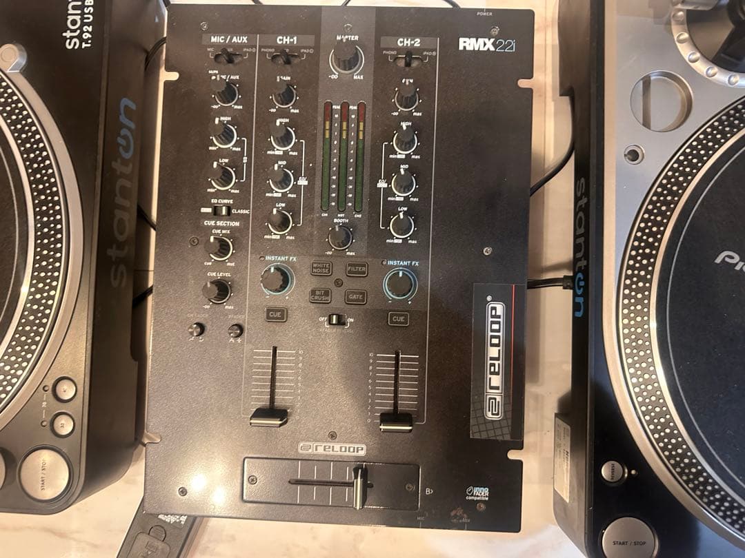 T*s様 【最安値】DJセット　ターンテーブルDJミキサー　2台セット　dj 趣