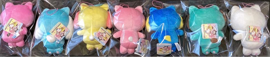 ゆるかわ　Sanrio キャラクターズ 着ぐるみ　ぬいぐるみ　7点　セット