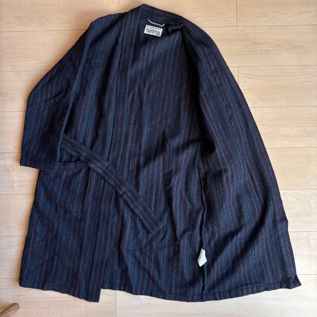 ジャケット・アウター WACKO MARIA MULTI STRIPED GOWN COAT