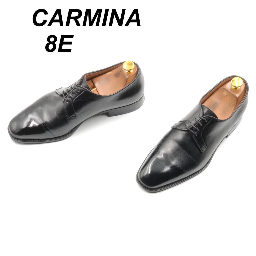 CARMINA カルミナ 8E 780 プレーントゥ 外羽根 黒