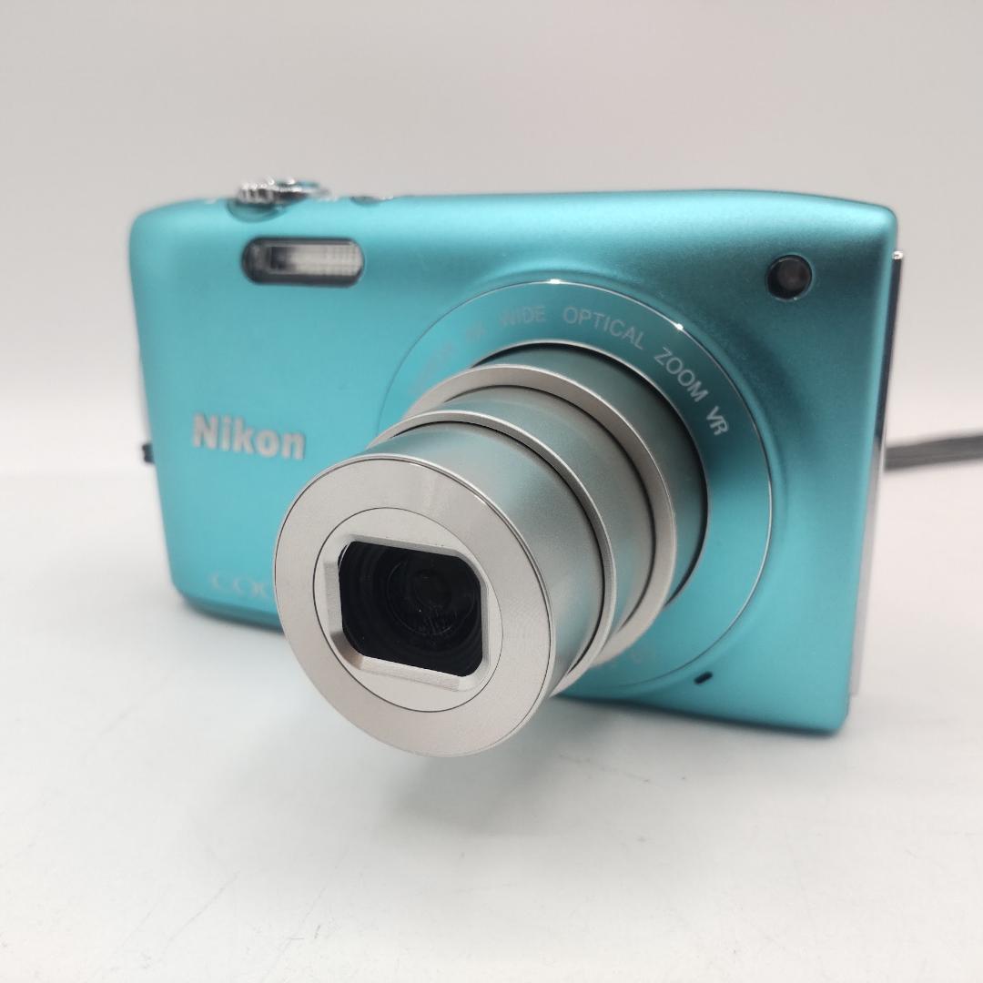 ★美品★ ニコン Nikon COOLPIX S3300 グリーン SDカード付