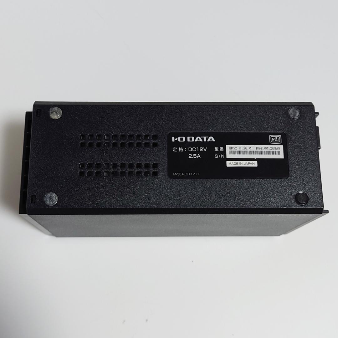 外付けHDD RAID 0/1 アイオーデータ 6TB HDS2-UTX6.0