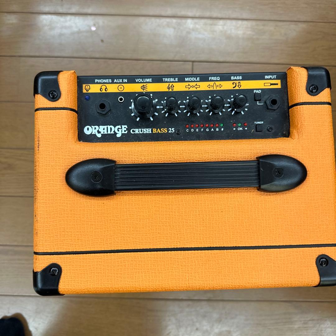 ORANGE CRUSH BASS 25 ベースアンプ