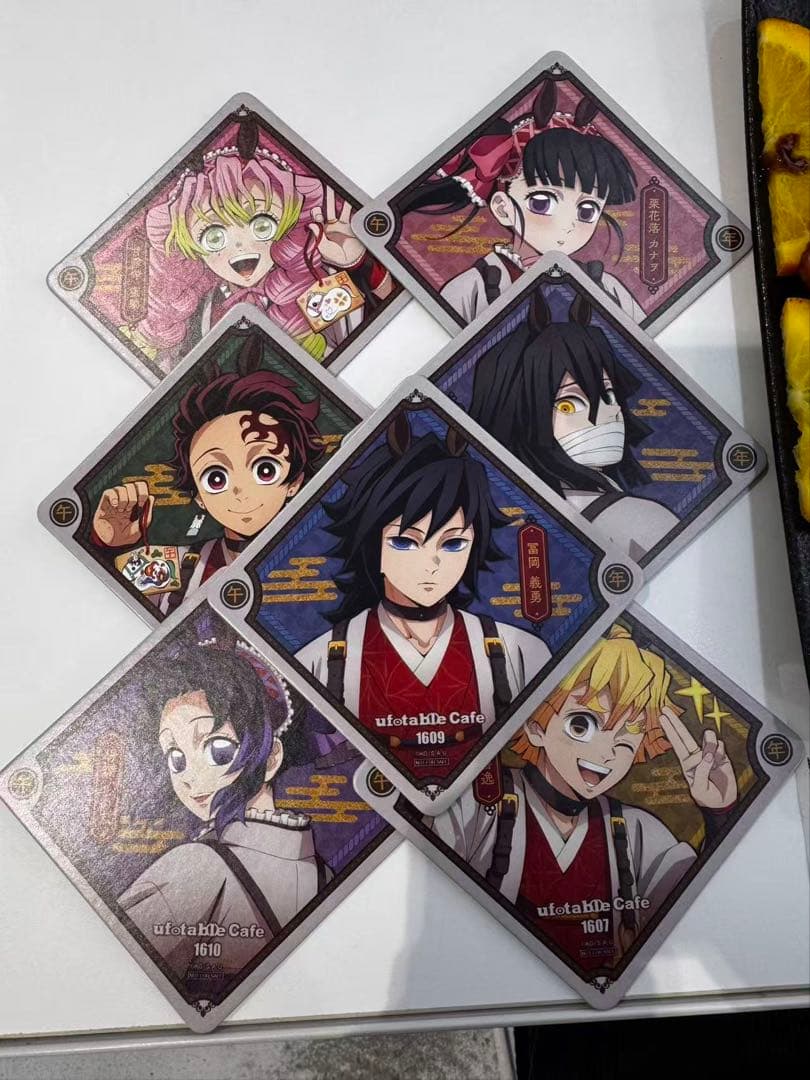 鬼滅の刃 午年 コースター 全種類　セット