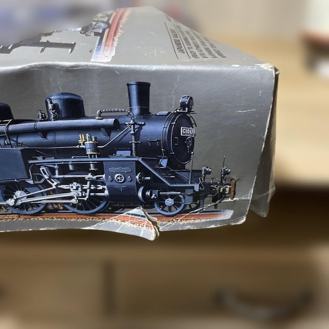 昭和蒸気機関車C10 1/50模型｜外箱難あり・未開封パーツ. Ln398