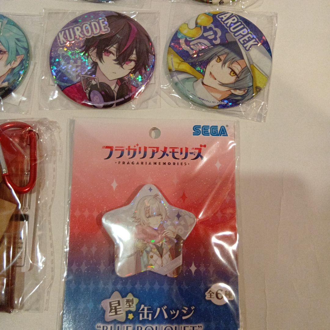 フラガリアメモリーズ 15点 まとめ売り 缶バッジ クリアケース