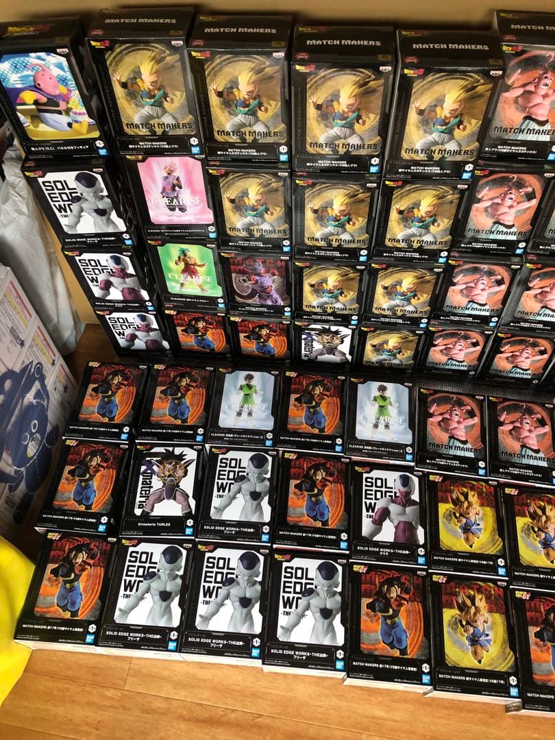 ドラゴンボール　フィギュア　魔神ブゥ　ゴテンクス　フリーザ　63個